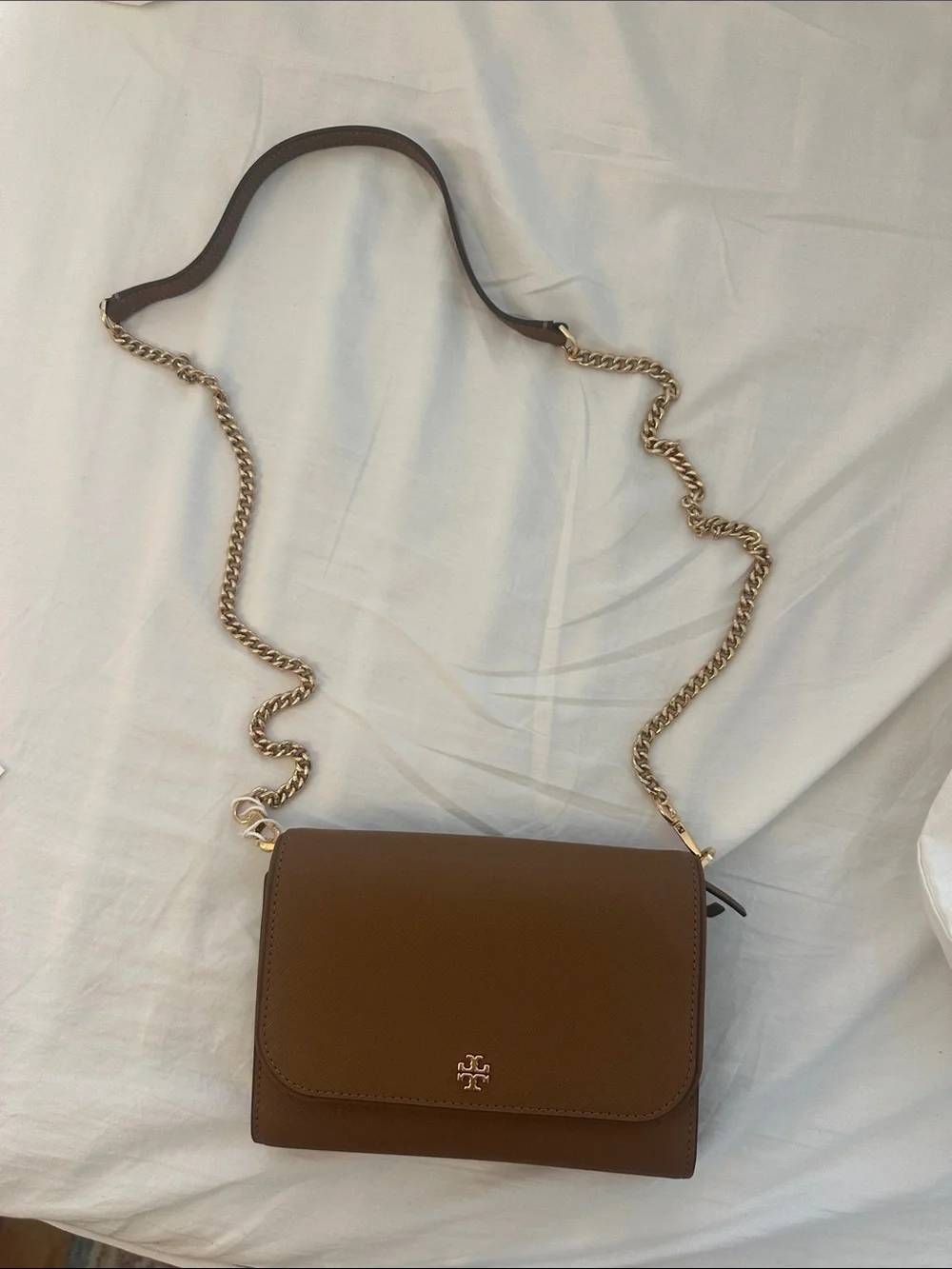 Tory Burch structured leather
